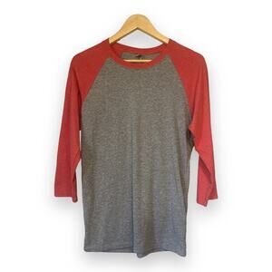 *NWOT* JERZEES Tri-Blend Raglan Baseball T-Shirt/Tee, Size S
